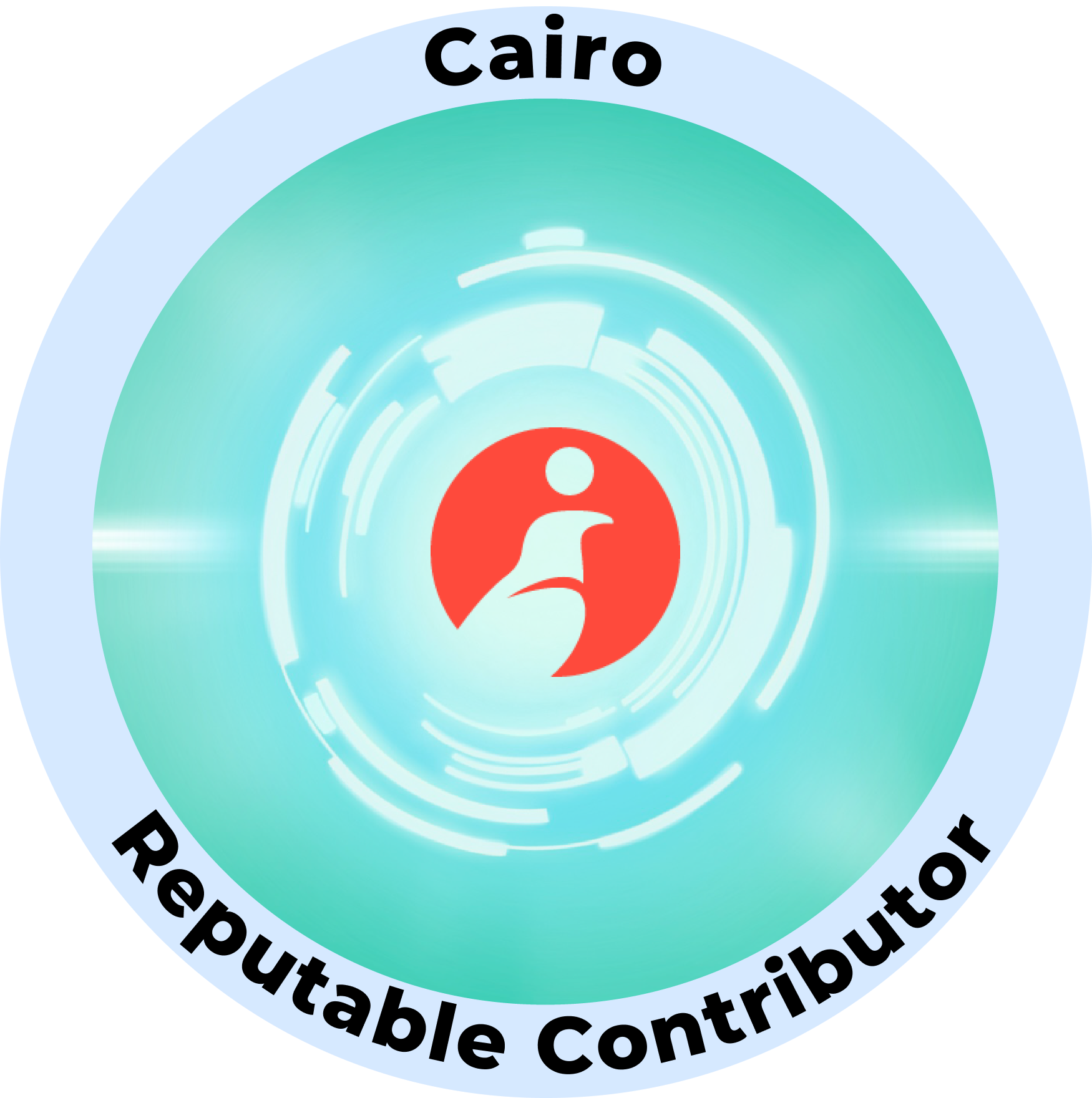 Web3 Badge | Reputable Cairo Skilled Contributor logo