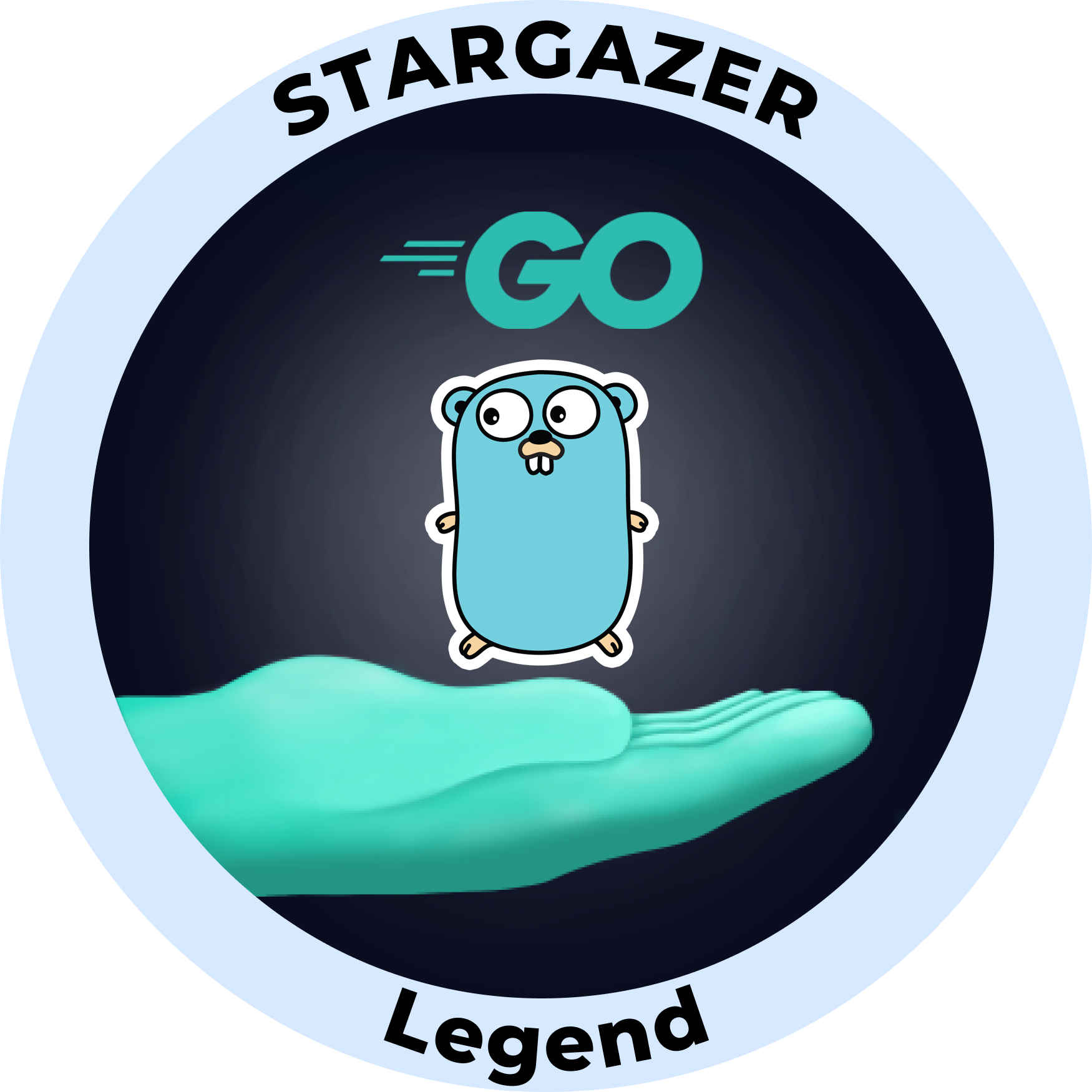 Web3 Badge | Stargazer: Go Legend logo