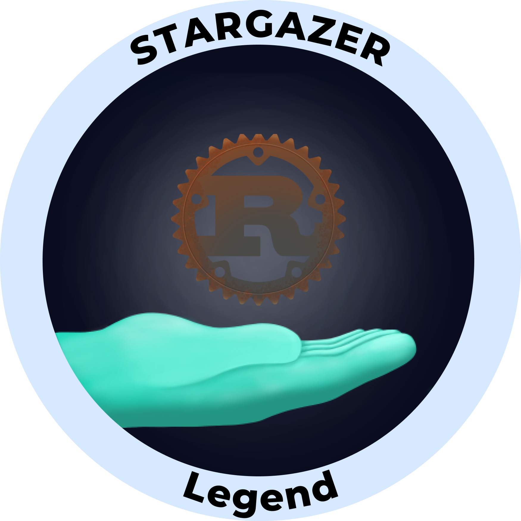 Web3 Badge | Stargazer: Rust Legend logo