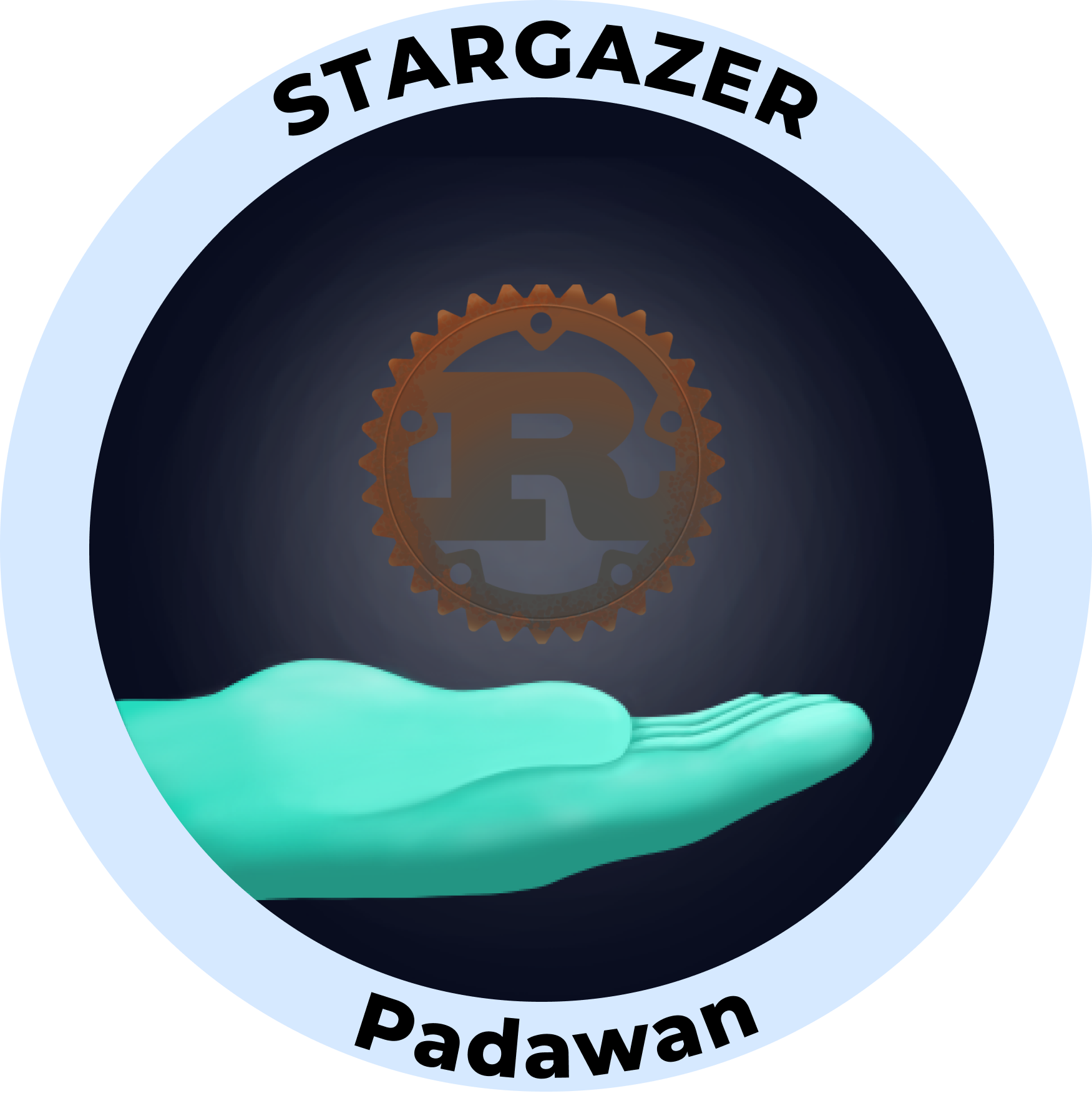 Web3 Badge | Stargazer: Rust Padawan logo